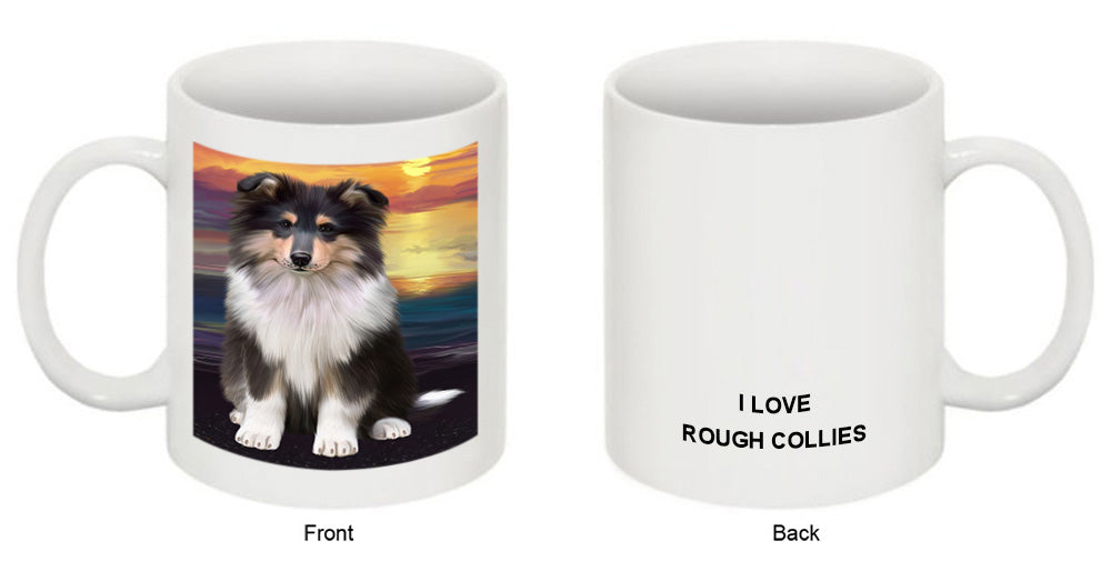Rough Collie Dog Coffee Mug MUG50024