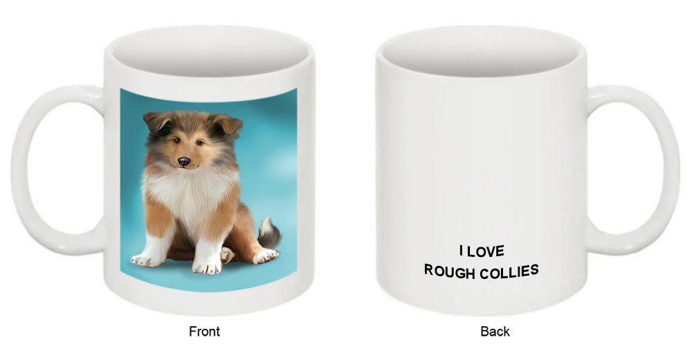 Rough Collie Dog Coffee Mug MUG50026