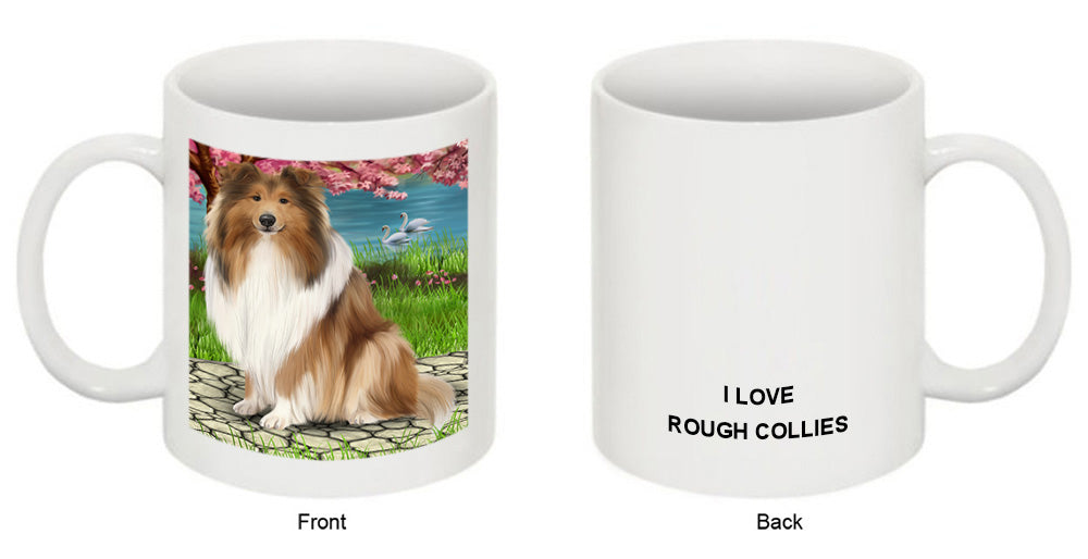 Rough Collie Dog Coffee Mug MUG50027