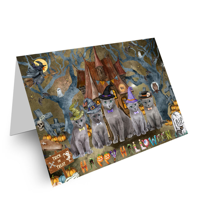 Russian Blue Greeting Cards & Note Cards, Explore a Variety of Personalized Designs, Custom, Invitation Card with Envelopes, Cat and Pet Lovers Gift