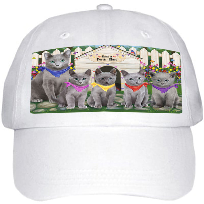 Spring Dog House Russian Blue Cats Ball Hat Cap HAT60369