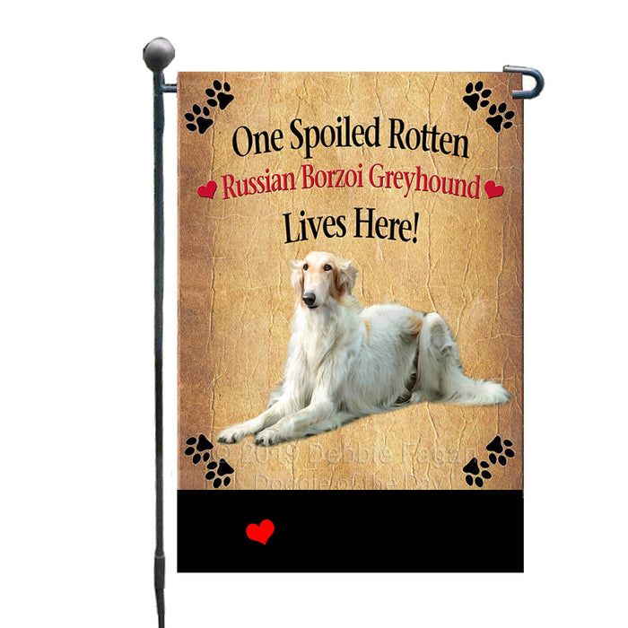 Personalized Spoiled Rotten Russian Borzoi Greyhound Dog GFLG-DOTD-A63254