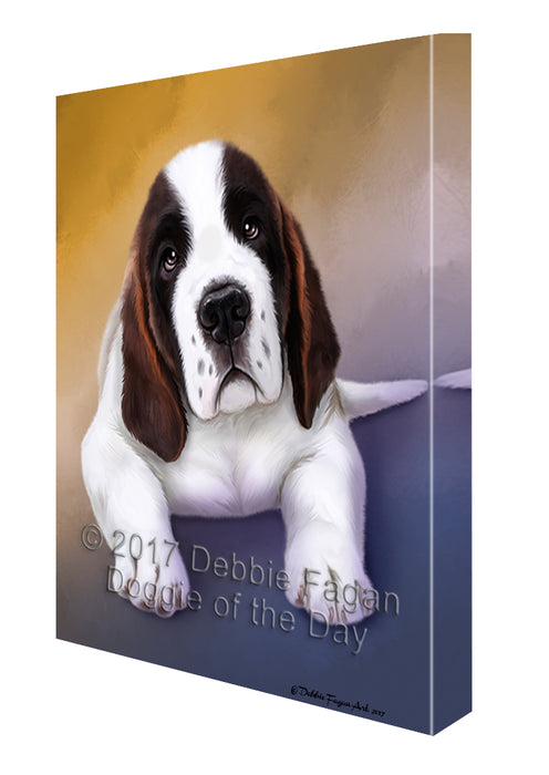 Saint Bernard Dog Canvas Wall Art CVS48828