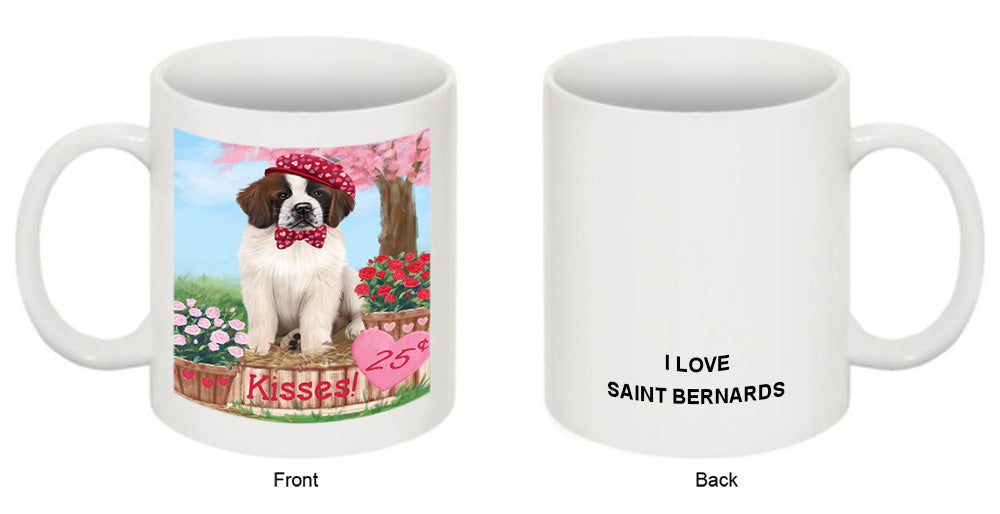 Rosie 25 Cent Kisses Saint Bernard Dog Coffee Mug MUG51632