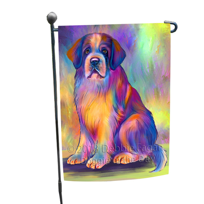 Paradise Wave Saint Bernard Dog Garden Flag GFLG57358