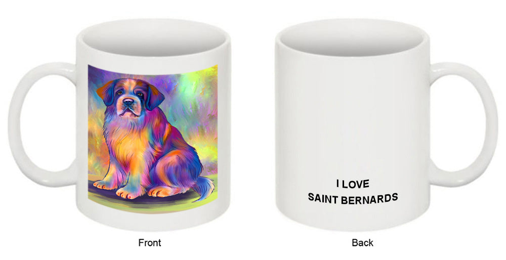 Paradise Wave Saint Bernard Dog Coffee Mug MUG52128