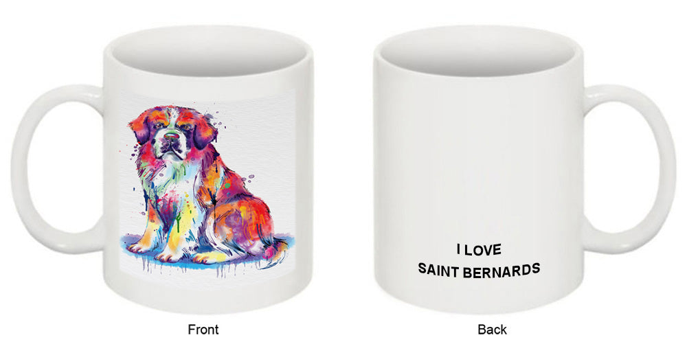 Watercolor Saint Bernard Dog Coffee Mug MUG52497