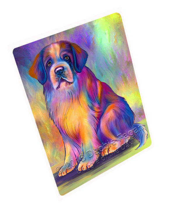 Paradise Wave Saint Bernard Dog Magnet MAG75327 (Small 5.5" x 4.25")