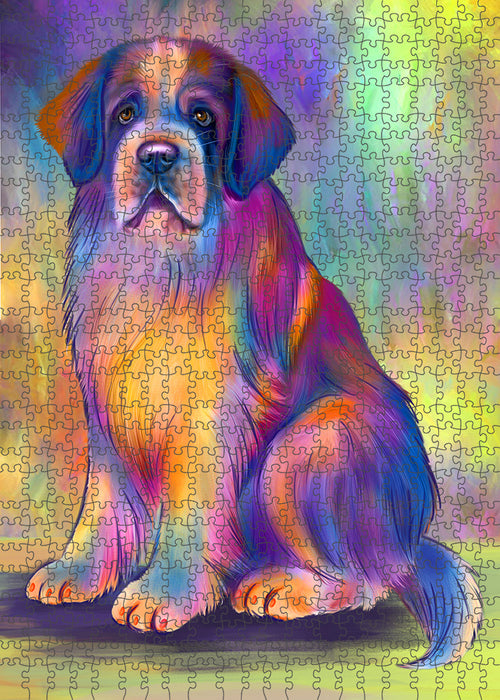 Paradise Wave Saint Bernard Dog Puzzle  PUZL95120