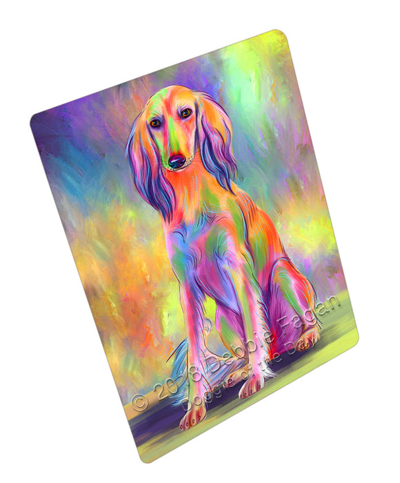 Paradise Wave Saluki Dog Cutting Board - For Kitchen - Scratch & Stain Resistant - Designed To Stay In Place - Easy To Clean By Hand - Perfect for Chopping Meats, Vegetables