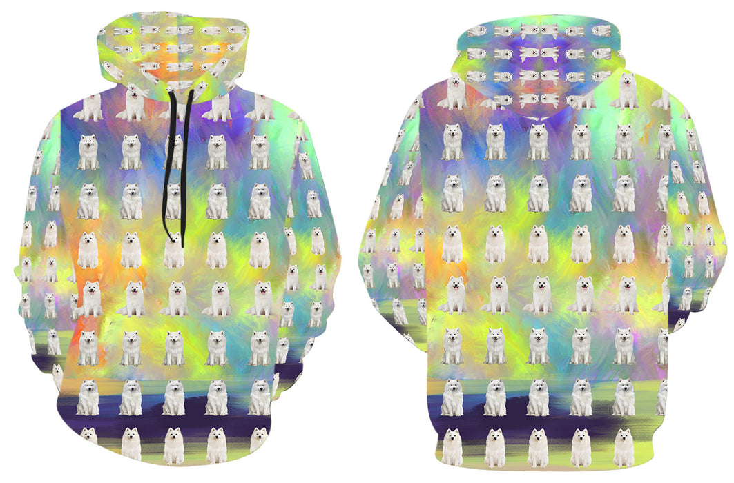 Paradise Wave Samoyed Dogs All Over Print Kid's Hoodie