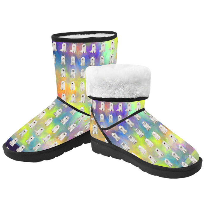 Paradise Wave Schnauzer Dogs  Kid's Snow Boots