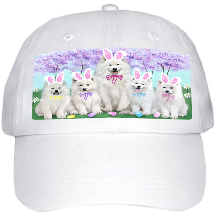 Samoyeds Dog Easter Holiday Ball Hat Cap HAT51462