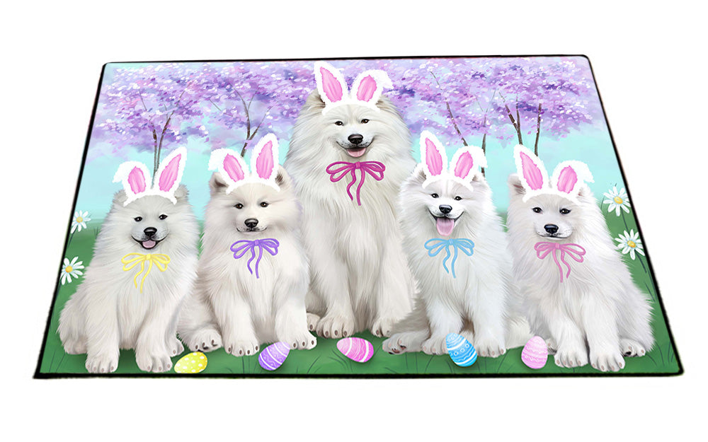 Samoyeds Dog Easter Holiday Floormat FLMS49647