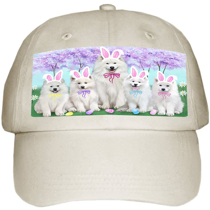 Samoyeds Dog Easter Holiday Ball Hat Cap HAT51462