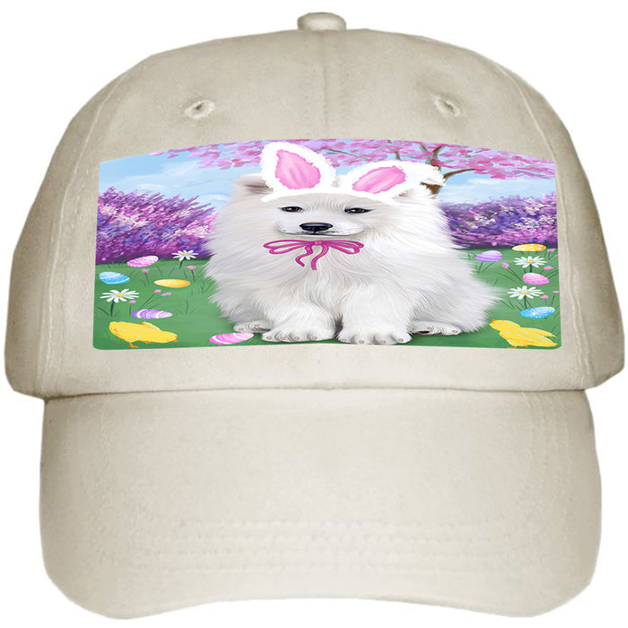 Samoyed Dog Easter Holiday Ball Hat Cap HAT51465