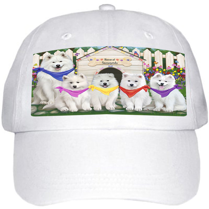 Spring Dog House Samoyeds Dog Ball Hat Cap HAT54111