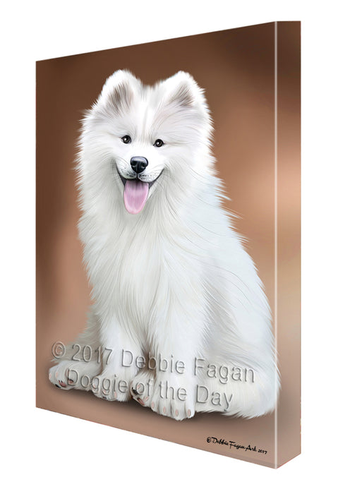 Samoyed Dog Canvas Wall Art CVS52248