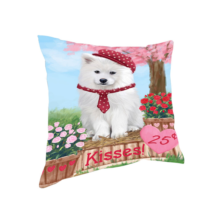Rosie 25 Cent Kisses Samoyed Dog Pillow PIL78352