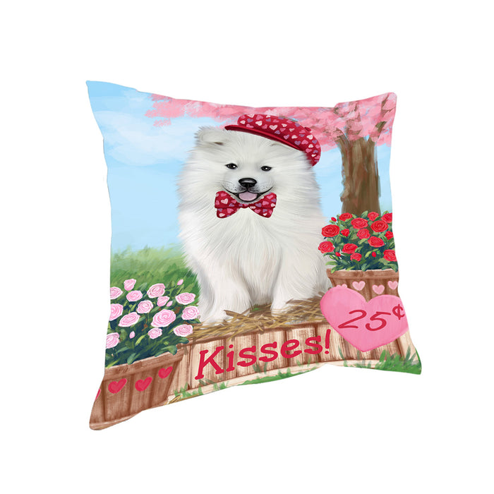 Rosie 25 Cent Kisses Samoyed Dog Pillow PIL78356