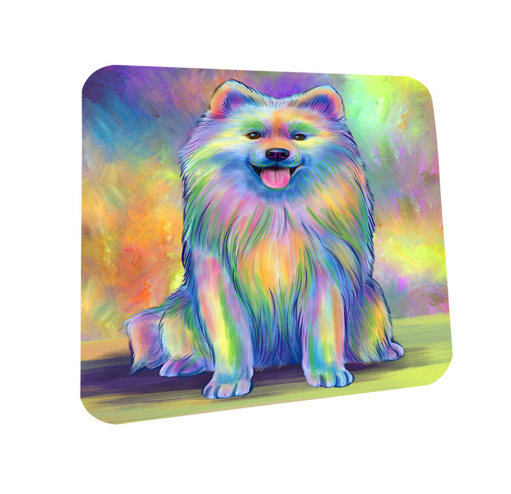 Paradise Wave Samoyed Dog Coasters Set of 4 CST56689