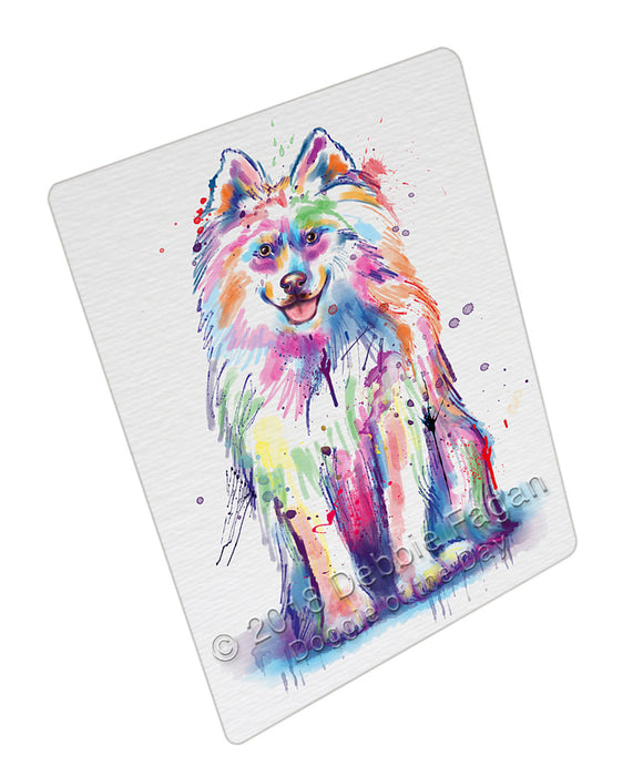 Watercolor Samoyed Dog Cutting Board C77097