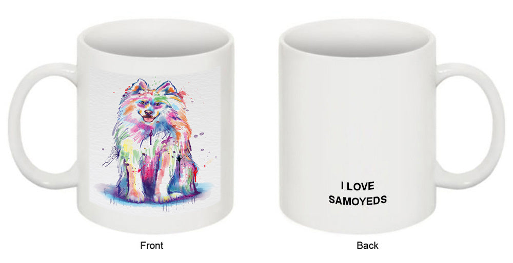 Watercolor Samoyed Dog Coffee Mug MUG52498
