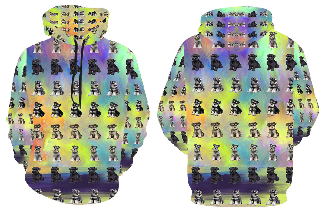 Paradise Wave Schnauzer Dogs All Over Print Kid's Hoodie