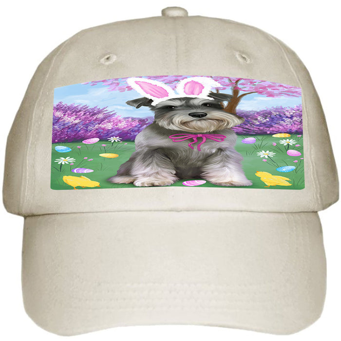 Schnauzer Dog Easter Holiday Ball Hat Cap HAT51468