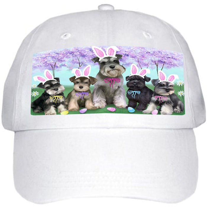 Schnauzers Dog Easter Holiday Ball Hat Cap HAT51471