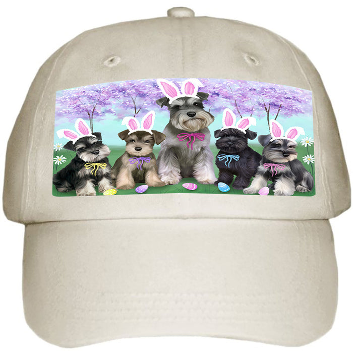 Schnauzers Dog Easter Holiday Ball Hat Cap HAT51471