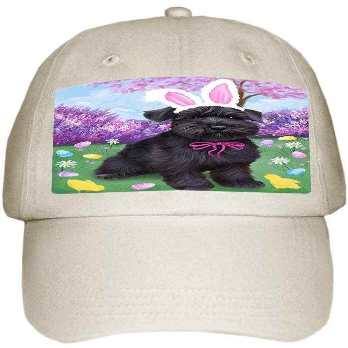Schnauzer Dog Easter Holiday Ball Hat Cap HAT51474