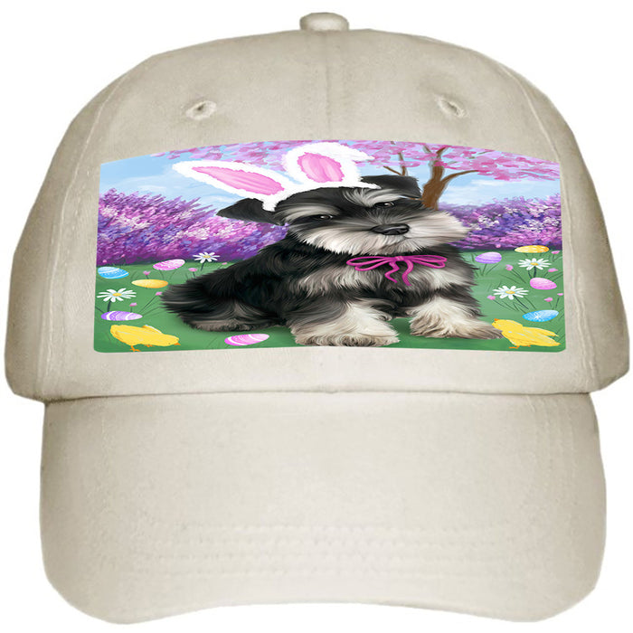 Schnauzer Dog Easter Holiday Ball Hat Cap HAT51477