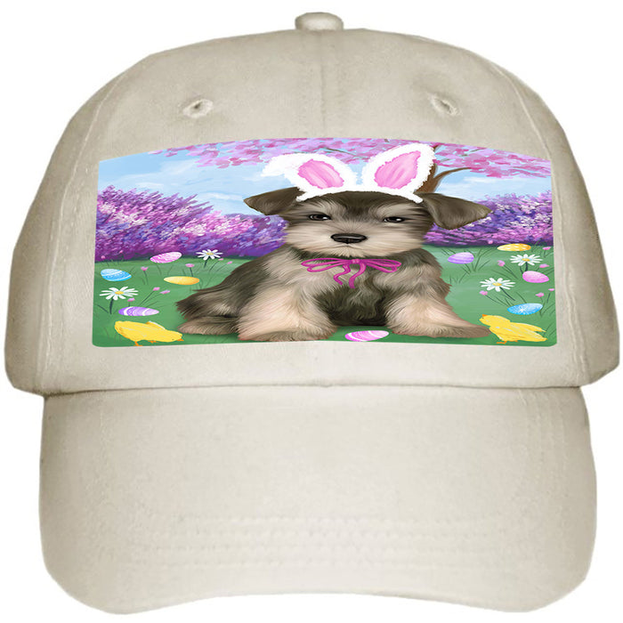 Schnauzer Dog Easter Holiday Ball Hat Cap HAT51480