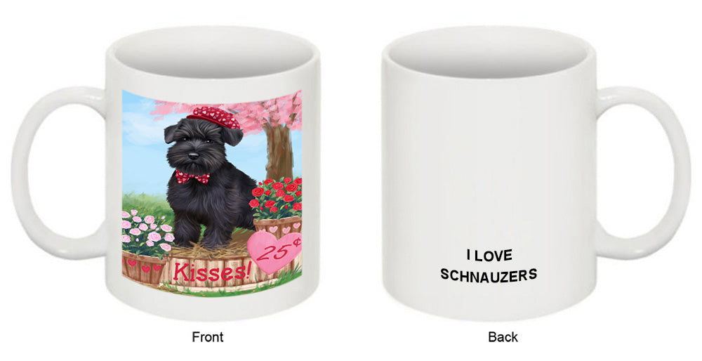 Rosie 25 Cent Kisses Schnauzer Dog Coffee Mug MUG51418