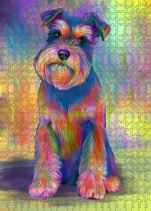 Paradise Wave Schnauzer Dog Puzzle  PUZL95128