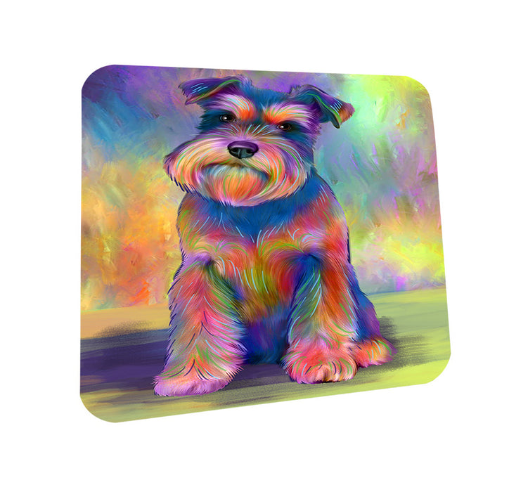 Paradise Wave Schnauzer Dog Coasters Set of 4 CST56690