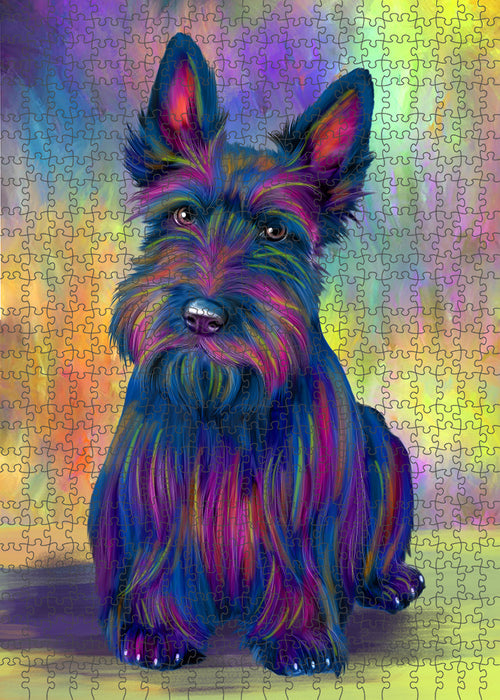 Paradise Wave Scottish Terrier Dog Puzzle  PUZL95132