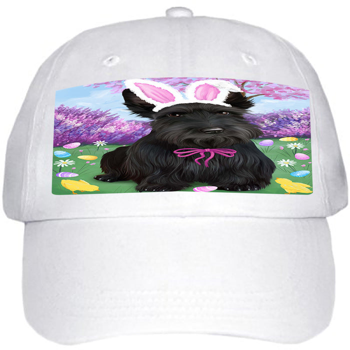 Scottish Terrier Dog Easter Holiday Ball Hat Cap HAT51483