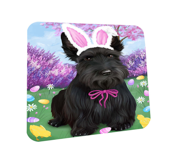 Scottish Terrier Dog Easter Holiday Coasters Set of 4 CST49209