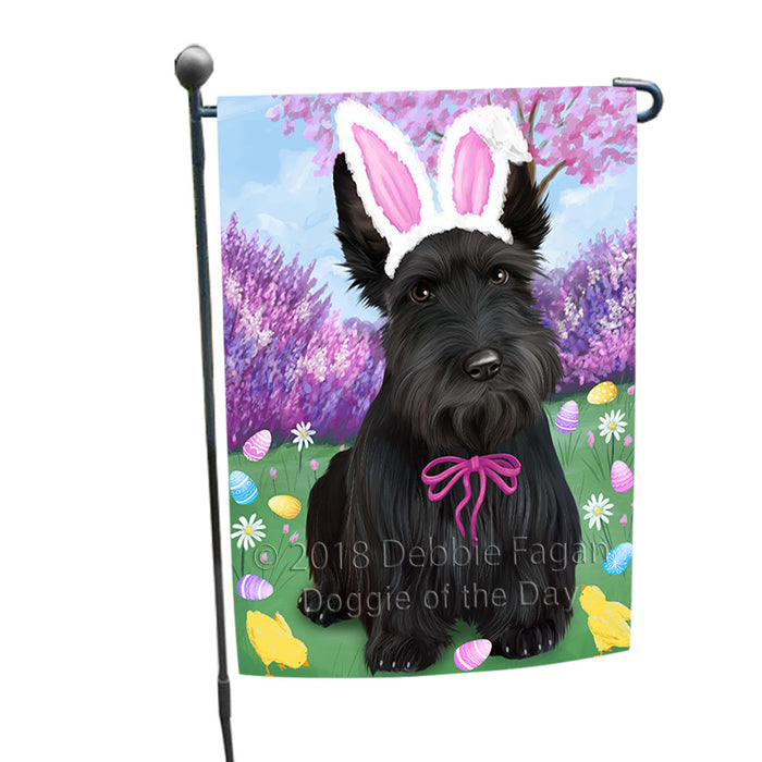 Scottish Terrier Dog Easter Holiday Garden Flag GFLG57018