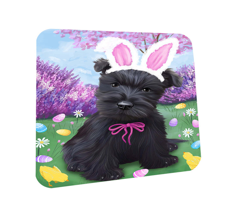 Scottish Terrier Dog Easter Holiday Coasters Set of 4 CST49211