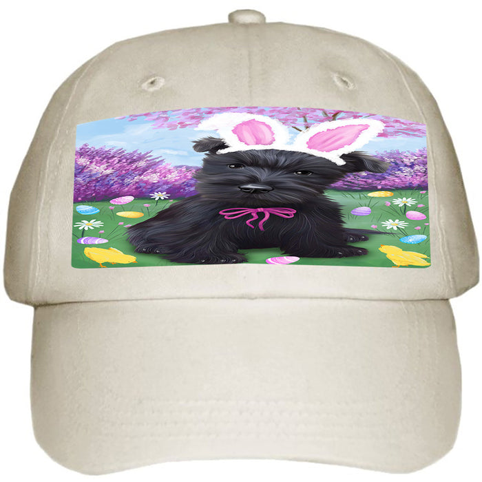 Scottish Terrier Dog Easter Holiday Ball Hat Cap HAT51489