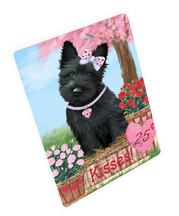 Rosie 25 Cent Kisses Scottish Terrier Dog Magnet MAG73200 (Small 5.5" x 4.25")