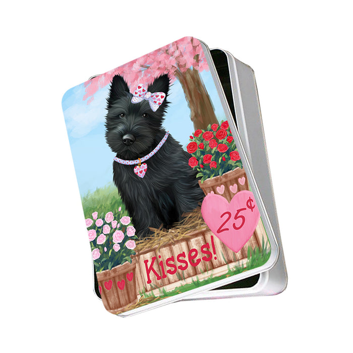 Rosie 25 Cent Kisses Scottish Terrier Dog Photo Storage Tin PITN55964