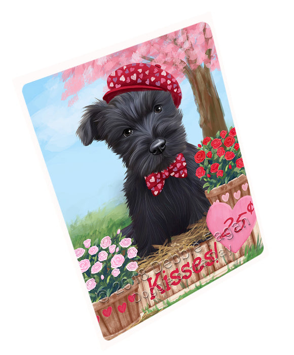 Rosie 25 Cent Kisses Scottish Terrier Dog Magnet MAG73206 (Small 5.5" x 4.25")