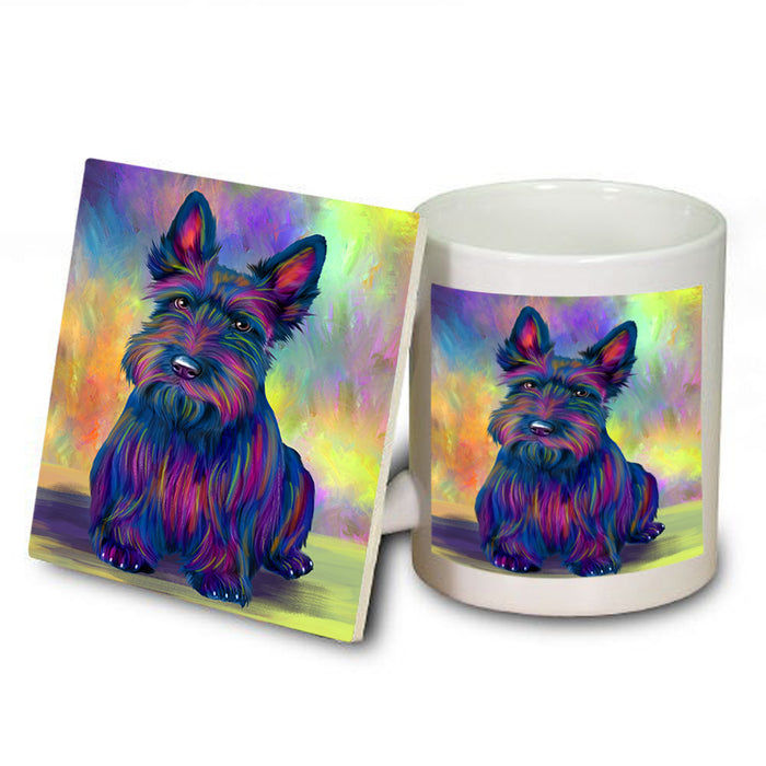 Paradise Wave Scottish Terrier Dog Mug and Coaster Set MUC56725