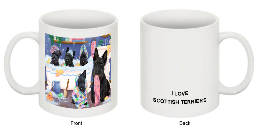 Rub A Dub Dogs In A Tub Scottish Terriers Dog Coffee Mug MUG52218