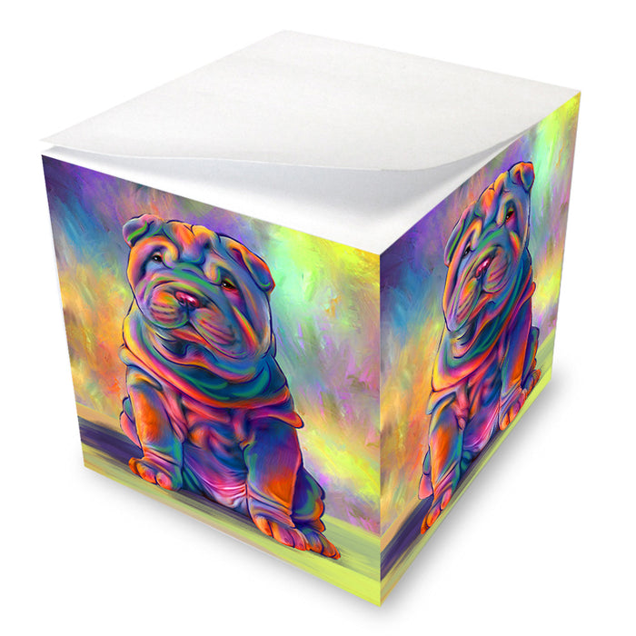 Paradise Wave Shar-Pei Dog Note Cube NOC54806