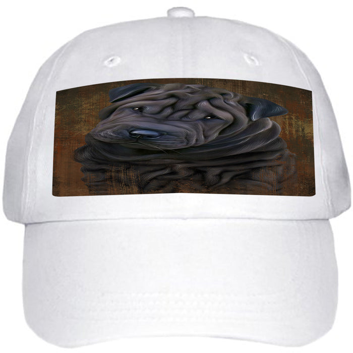Rustic Shar Pei Dog Ball Hat Cap HAT55182